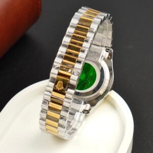 Men - Date Only - Two Tone Lining Black Dial